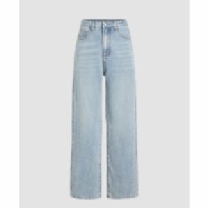 Cider Denim Solid Straight Leg Jeans